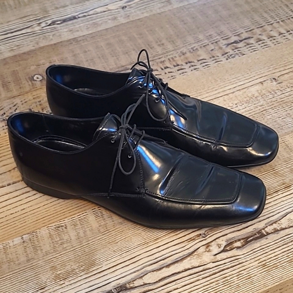 PRADA Apron Derby Men's Shoes Size 9.5
